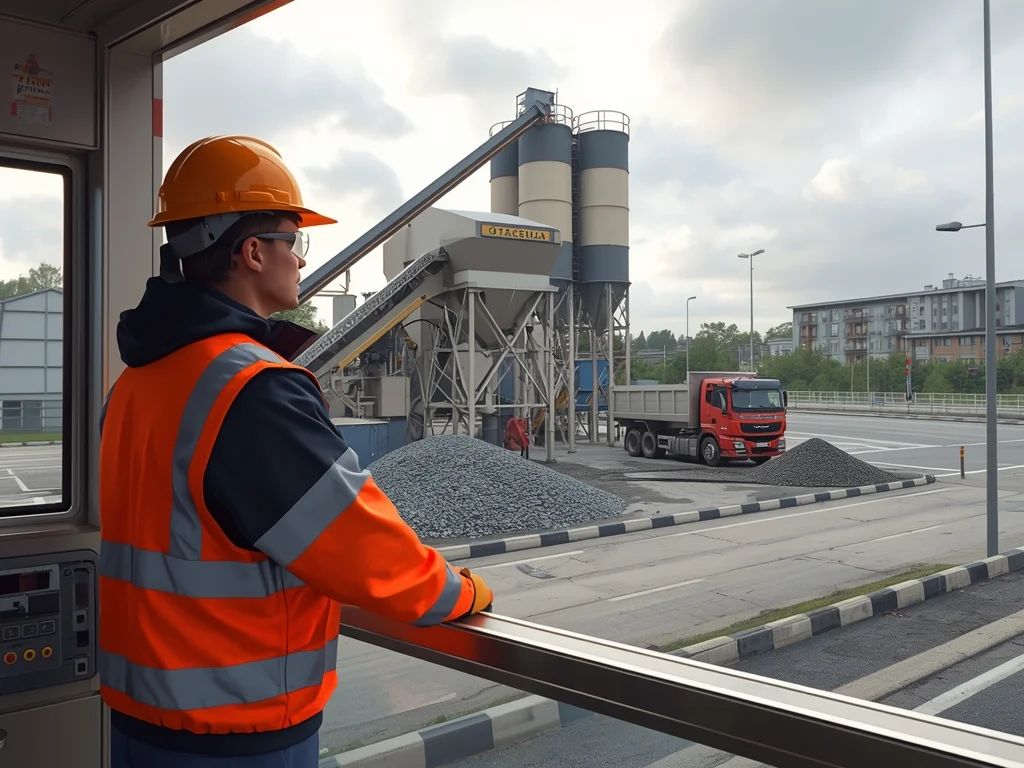 Obrazek poglądowy: Operator urządzeń do produkcji mas asfaltobetonowych