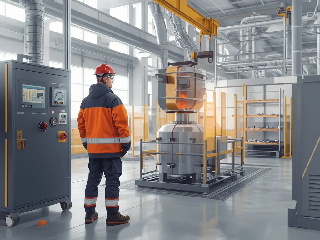 Obrazek poglądowy: Operator agregatów do obróbki cieplnej