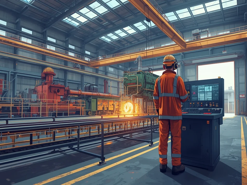 Obrazek poglądowy: Operator maszyn i urządzeń metalurgicznych