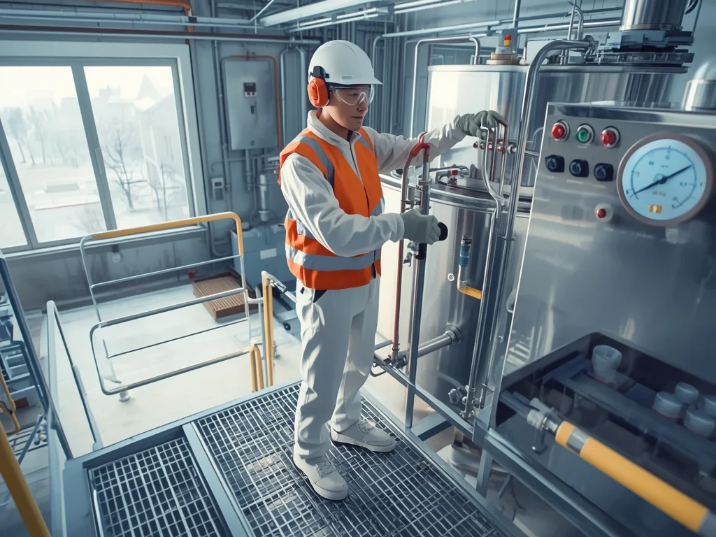 Obrazek poglądowy: Operator urządzeń do krystalizacji