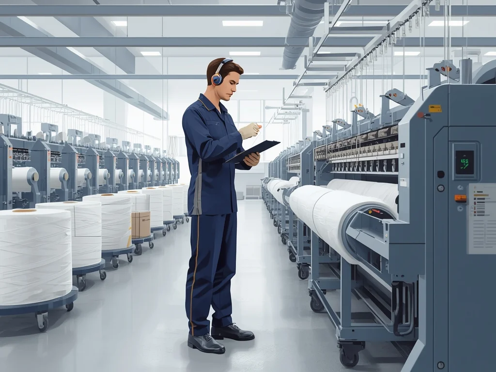 Obrazek poglądowy: Operator przewijarek i skręcarek nitek