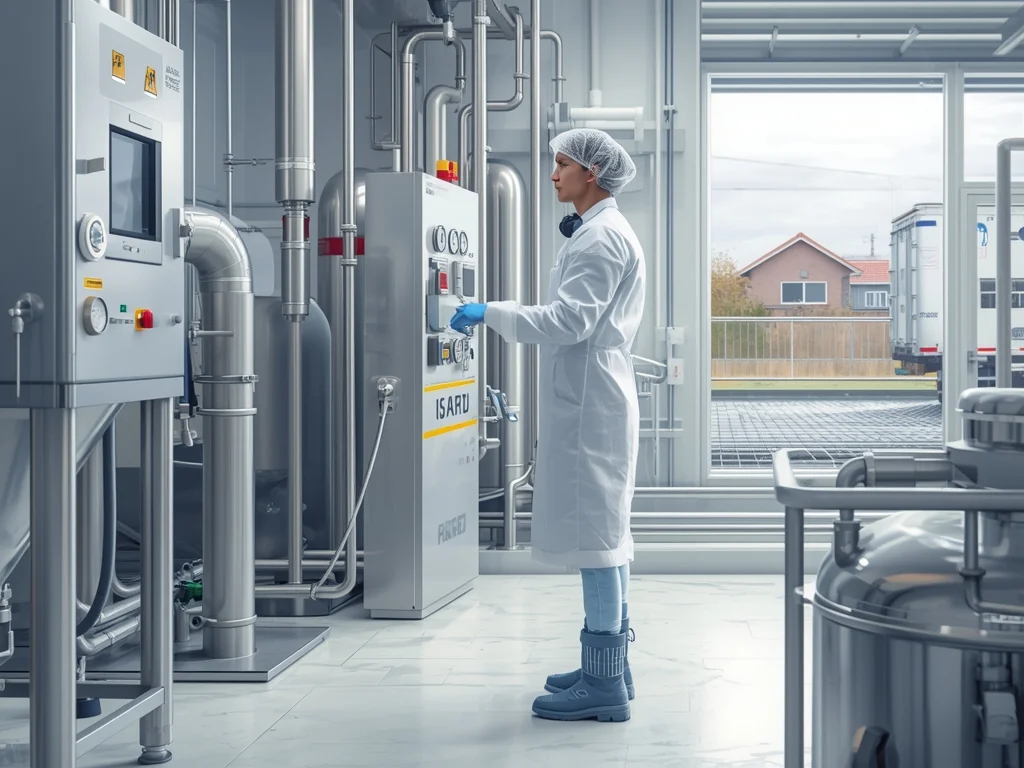 Obrazek poglądowy: Operator urządzeń do obróbki surowca mleczarskiego