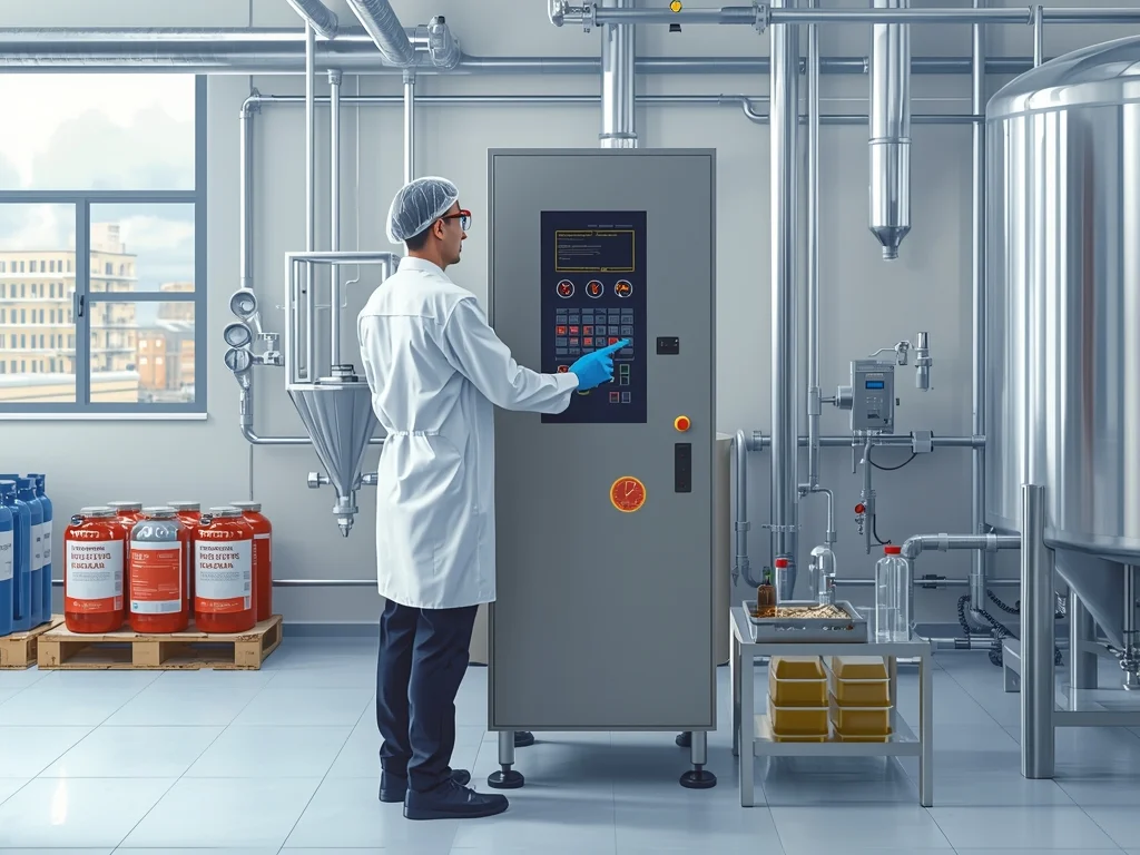 Obrazek poglądowy: Operator urządzeń do produkcji majonezu i musztardy