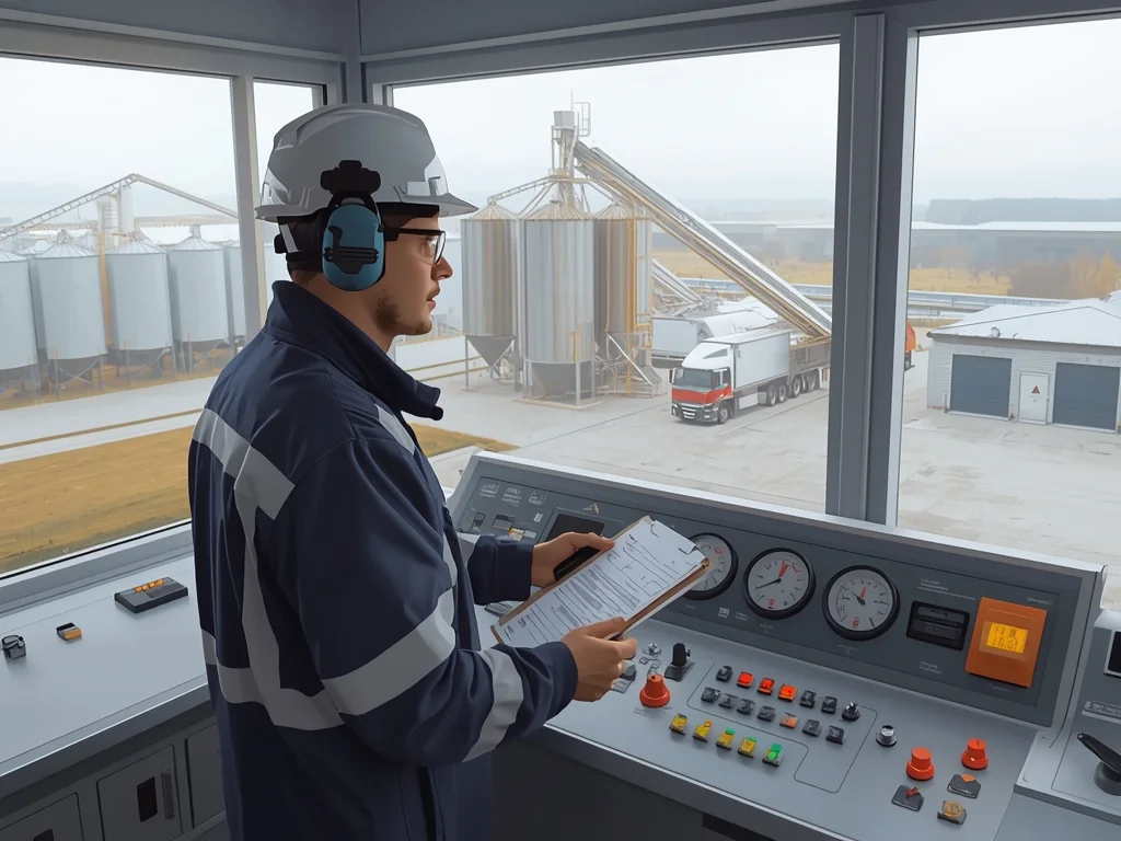 Obrazek poglądowy: Operator urządzeń elewatorów zbożowych