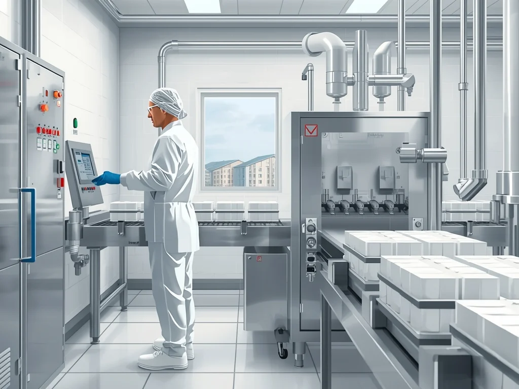 Obrazek poglądowy: Operator urządzeń linii aseptycznego rozlewu w opakowania kartonowe