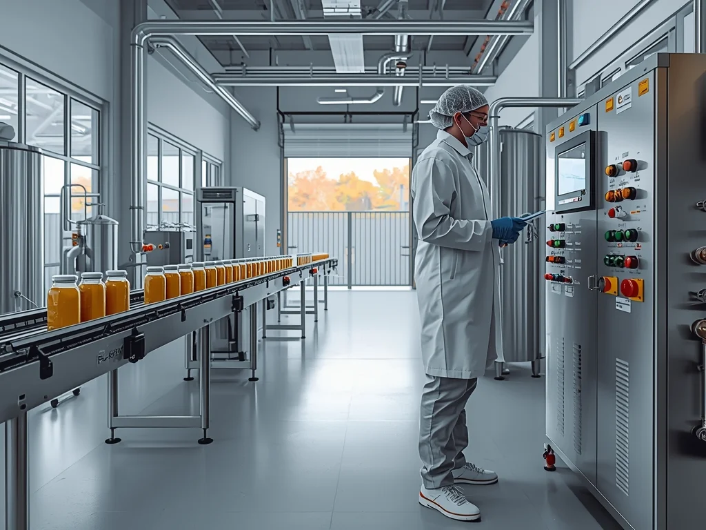 Obrazek poglądowy: Operator urządzeń do przetwórstwa owocowo-warzywnego