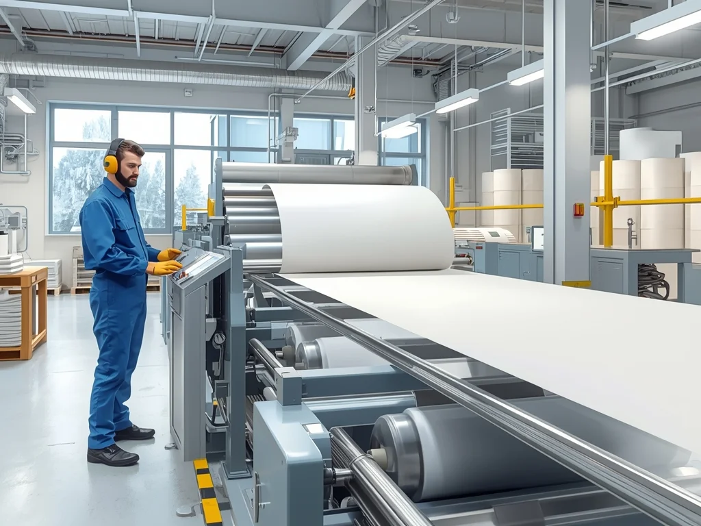 Obrazek poglądowy: Operator kalandrów wyrobów papierowych