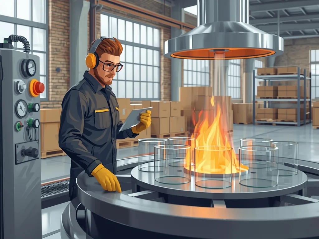 Obrazek poglądowy: Operator urządzeń do obróbki płomieniowej szkła