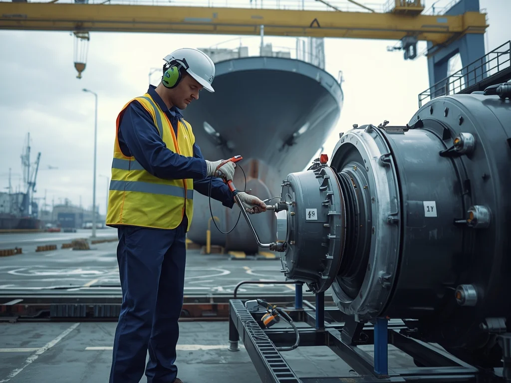 Monter maszyn i urządzeń okrętowych