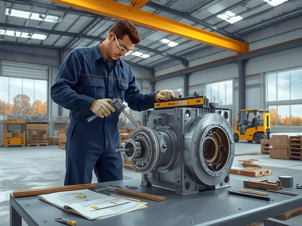 Obrazek poglądowy: Monter maszyn i urządzeń przemysłowych