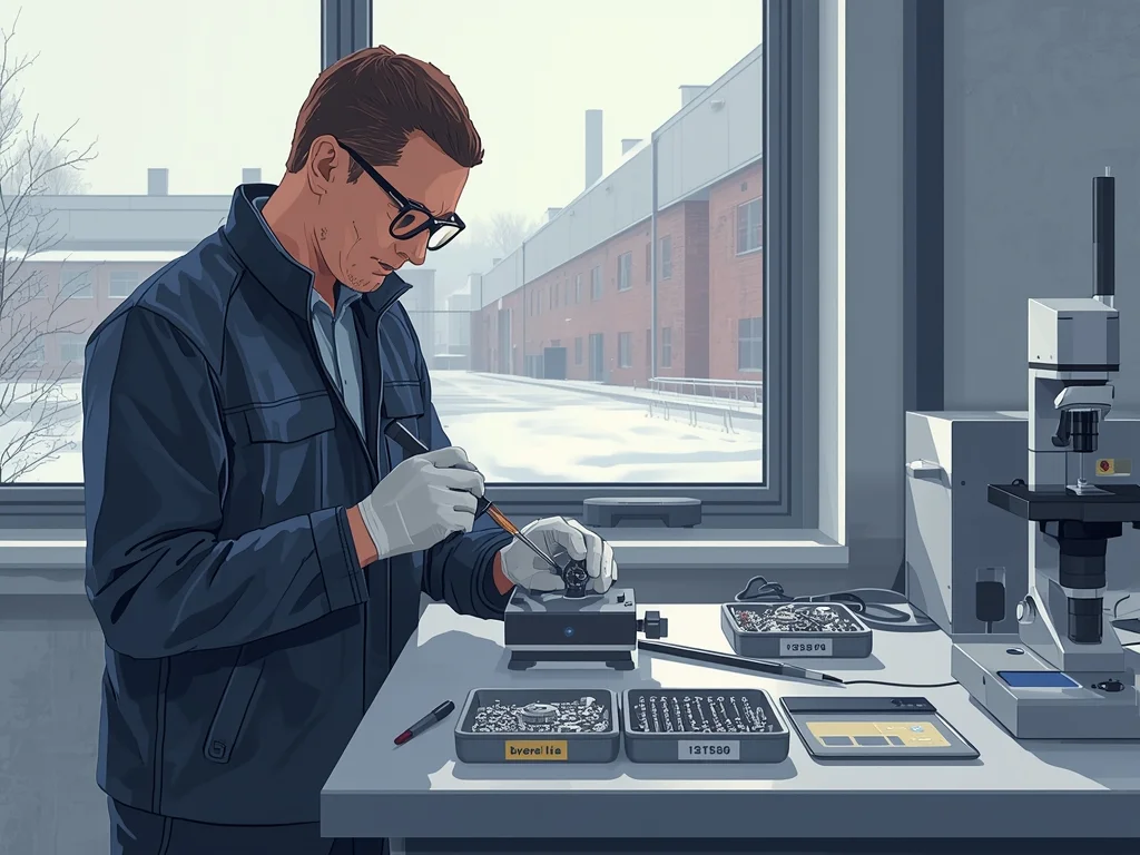 Obrazek poglądowy: Monter mechanizmów i przyrządów precyzyjnych