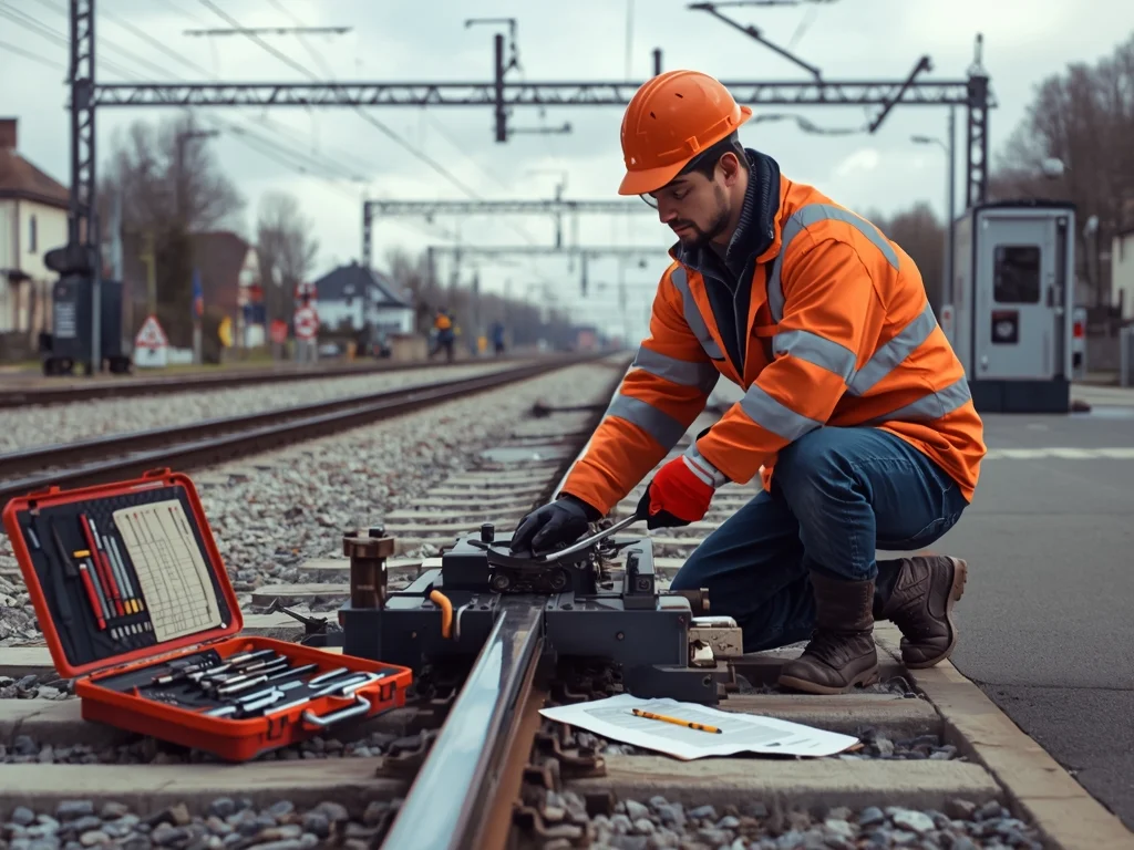 Monter urządzeń sterowania ruchem kolejowym