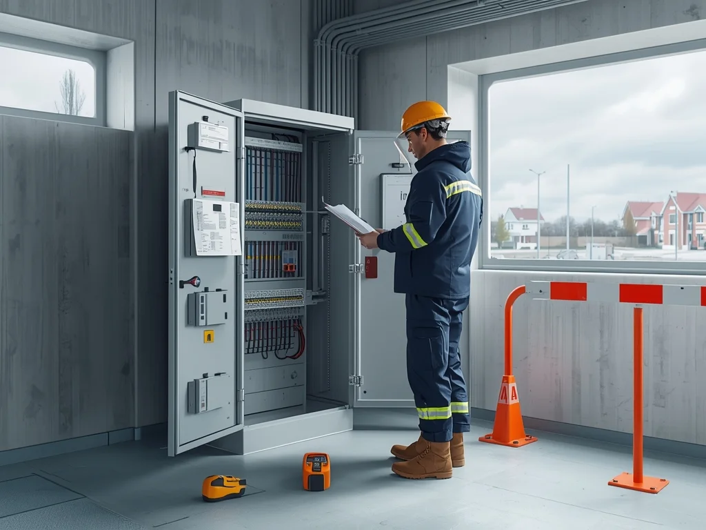 Obrazek poglądowy: Monter aparatury rozdzielczej i kontrolnej energii elektrycznej