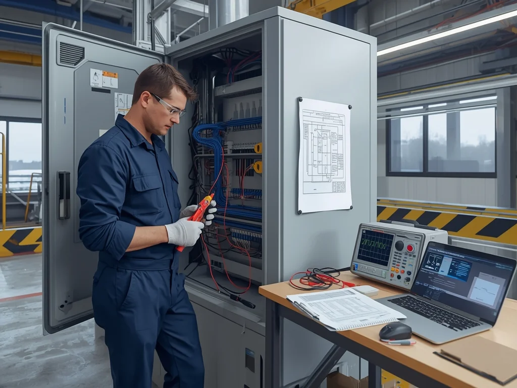 Obrazek poglądowy: Monter elektronicznego wyposażenia maszyn i urządzeń