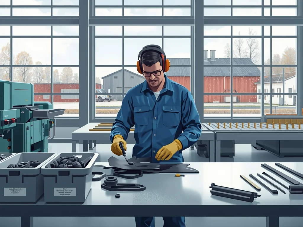 Obrazek poglądowy: Konfekcjoner wyrobów gumowych