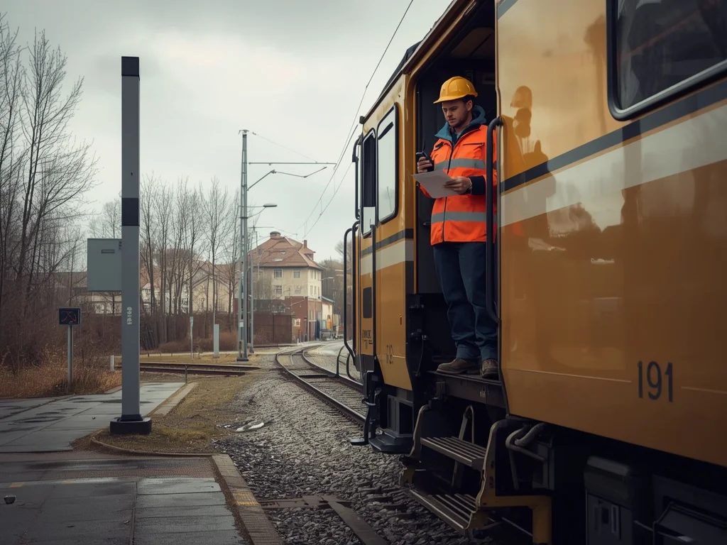 Obrazek poglądowy: Kierowca lokomotywy spalinowej