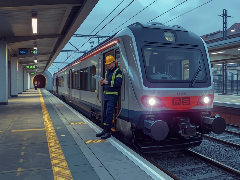 Maszynista pomocniczych pojazdów kolejowych metra