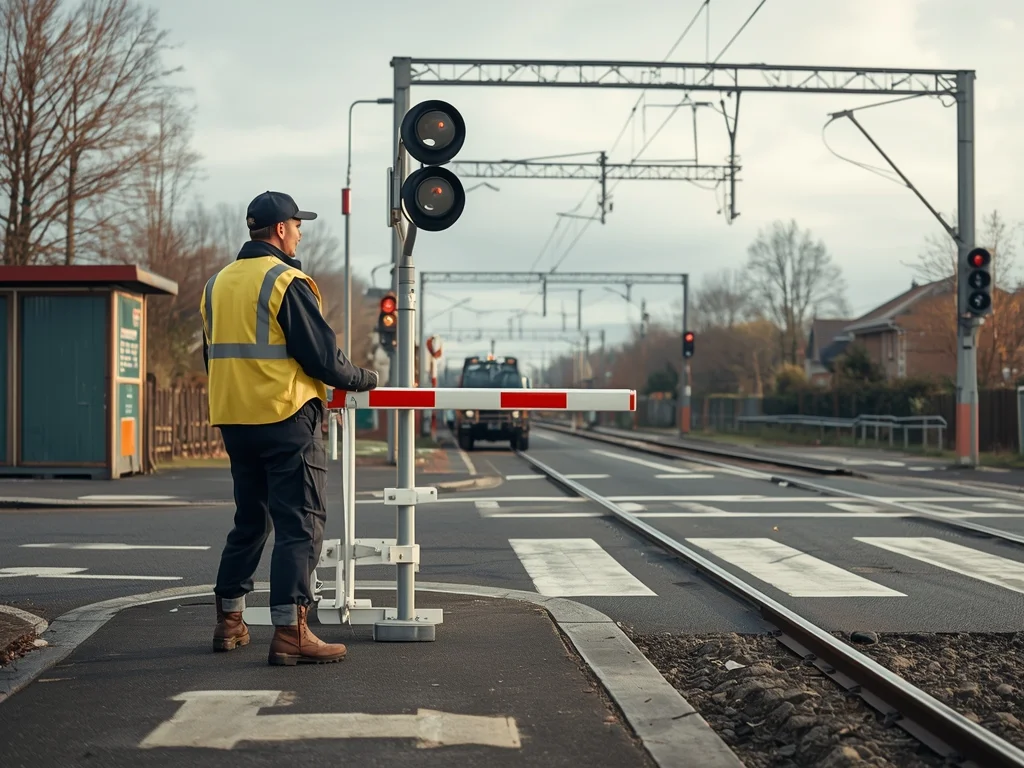 Obrazek poglądowy: Dróżnik przejazdowy