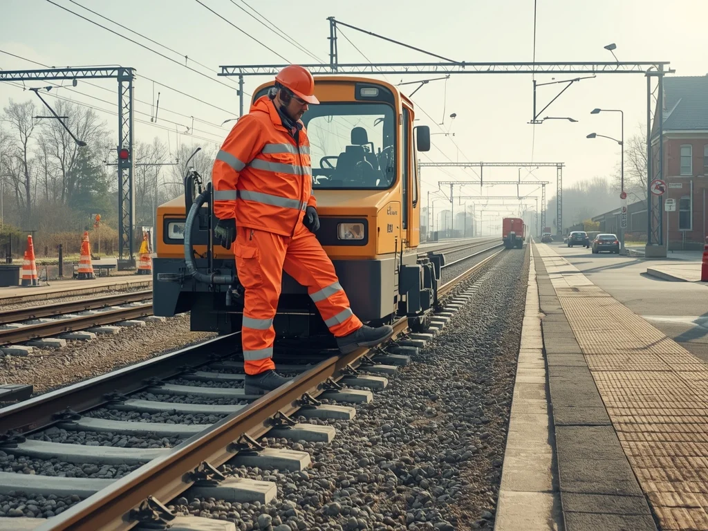 Obrazek poglądowy: Operator maszyn i sprzętu torowego