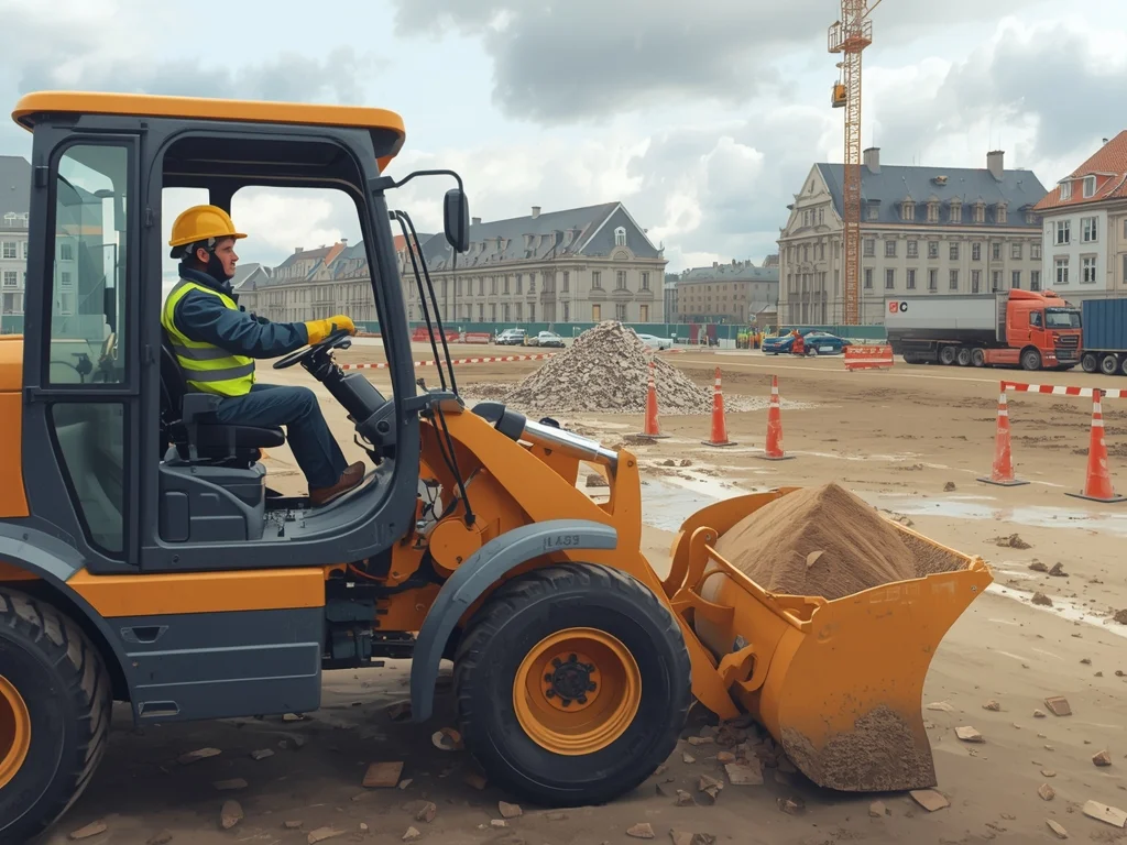 Obrazek poglądowy: Operator ładowarki