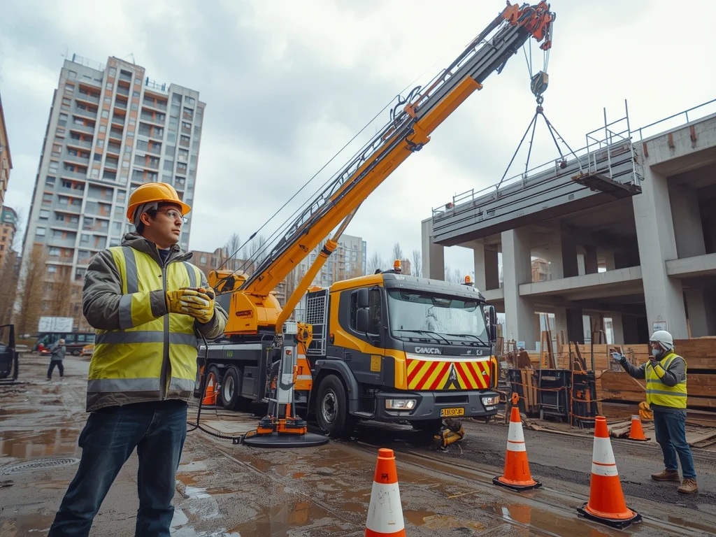 Obrazek poglądowy: Operator żurawia jezdniowego