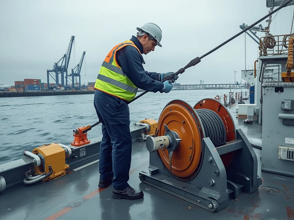 Obrazek poglądowy: Marynarz statku morskiego