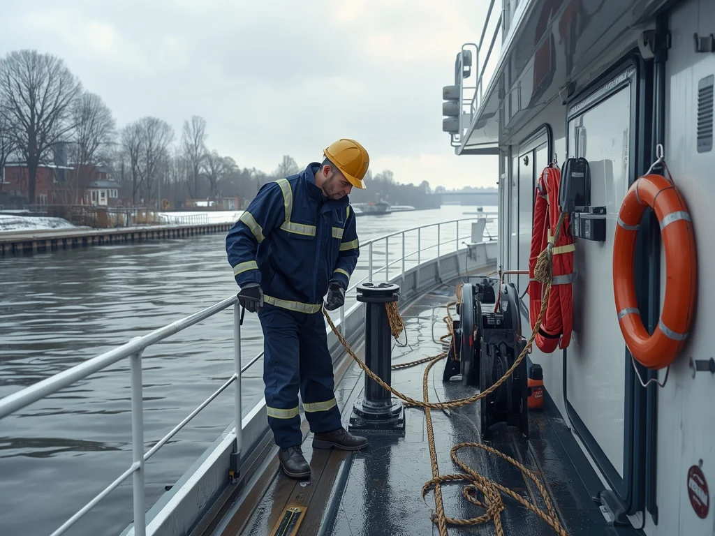 Marynarz żeglugi śródlądowej