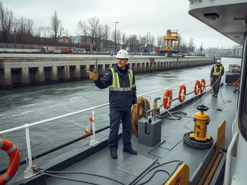 Obrazek poglądowy: Bosman żeglugi śródlądowej