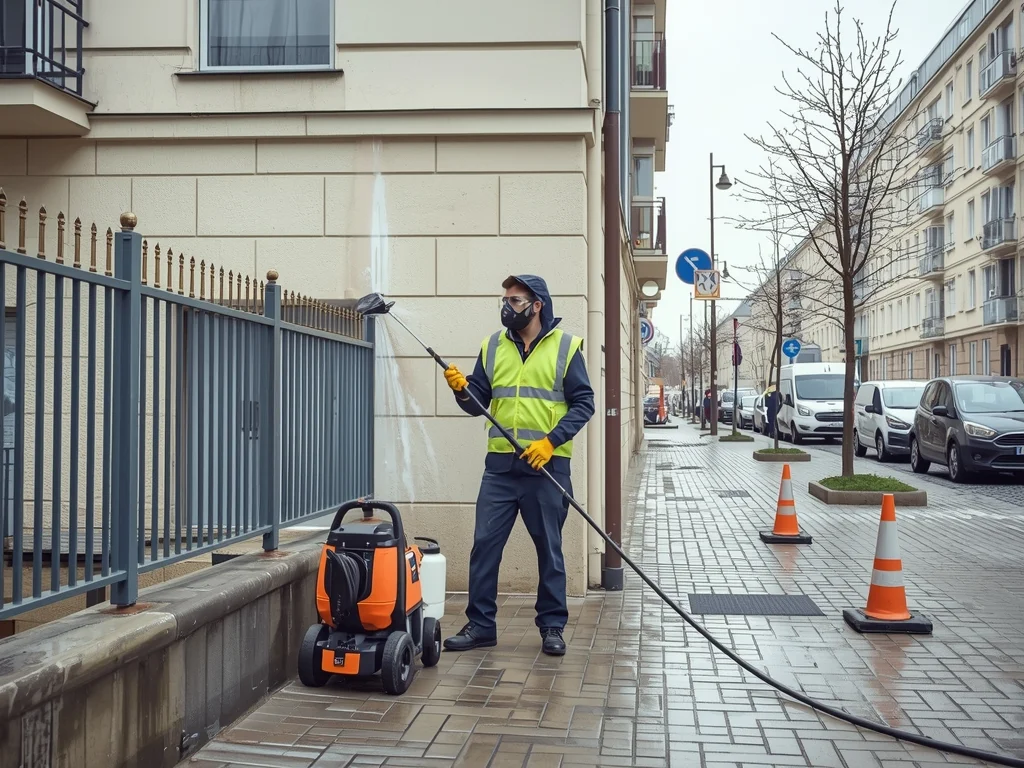 Obrazek poglądowy: Zmywacz graffiti