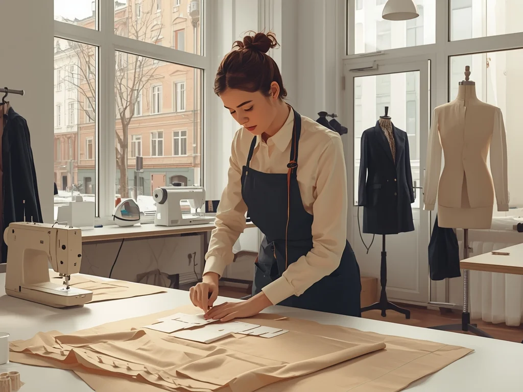 Obrazek poglądowy: Pomoc krawiecka