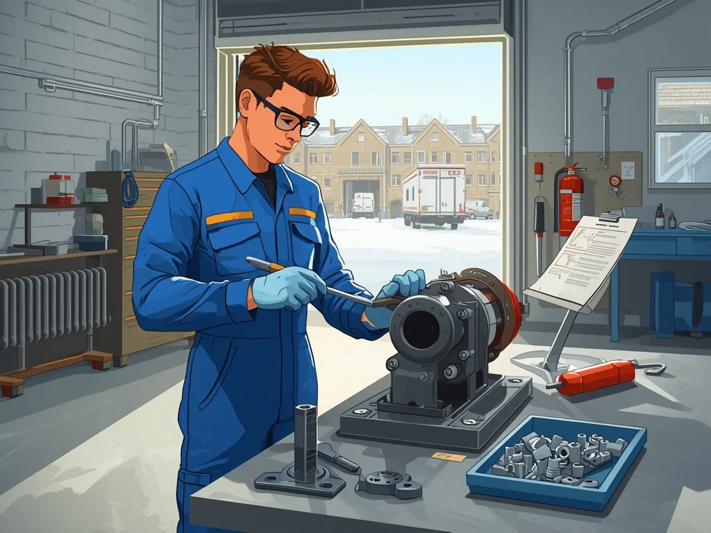 Obrazek poglądowy: Pracownik pomocniczy mechanika