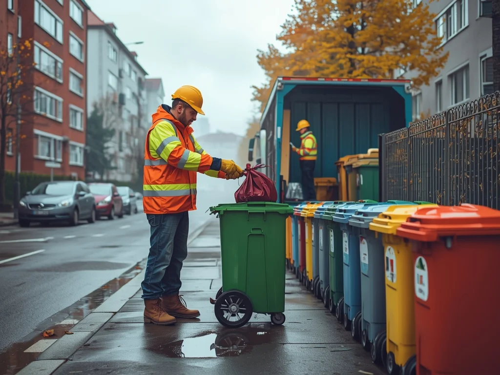 Obrazek poglądowy: Pracownik pomocniczy w gospodarce odpadami