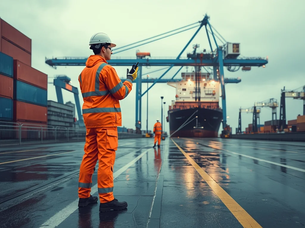 Obrazek poglądowy: Robotnik portowy (doker)