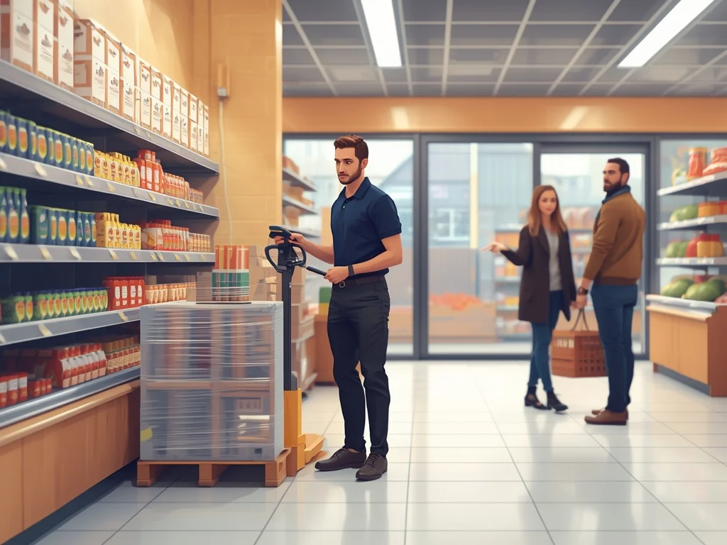 Pracownik obsługi sklepu